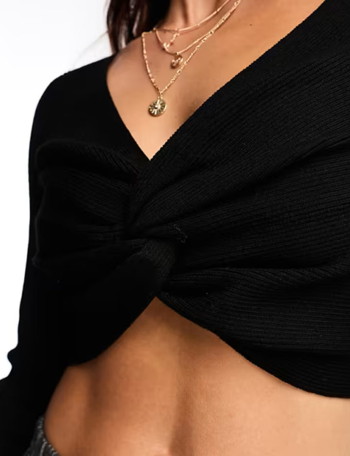 Bluza Miss Selfridge, negru