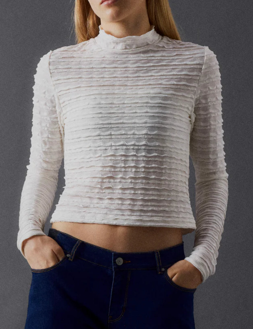 Bluza Name It, crem