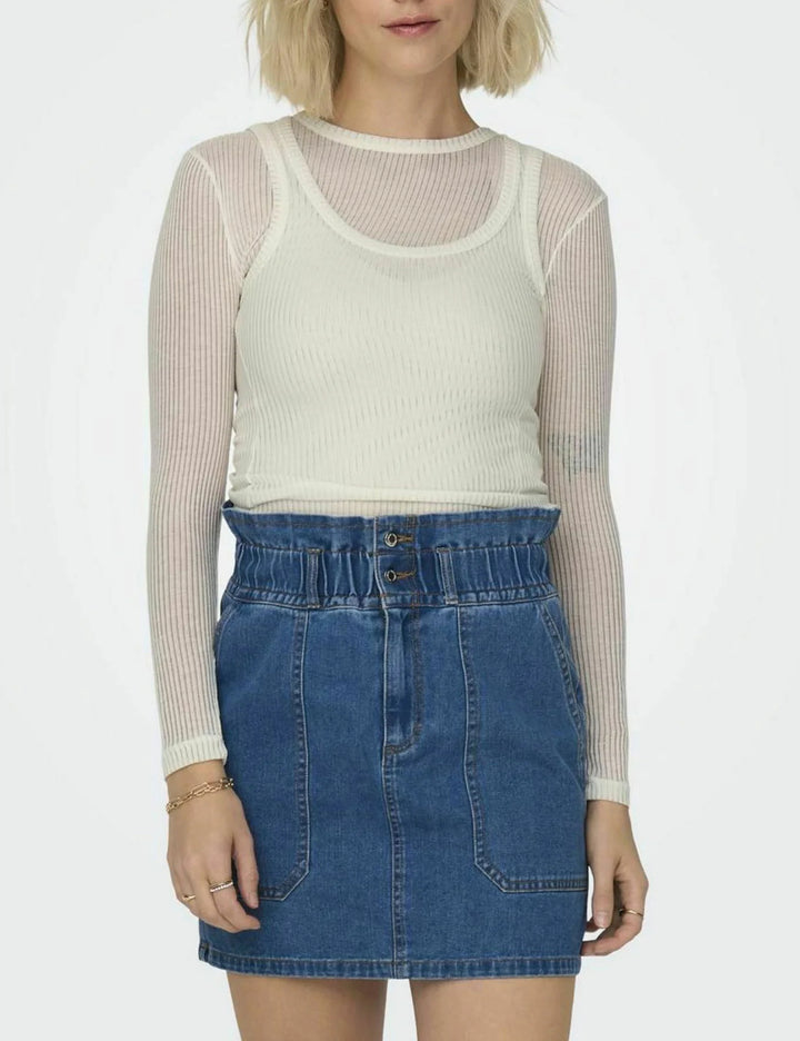 Bluza Only, crem