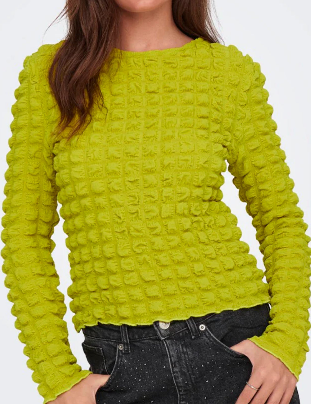 Bluza Only, verde