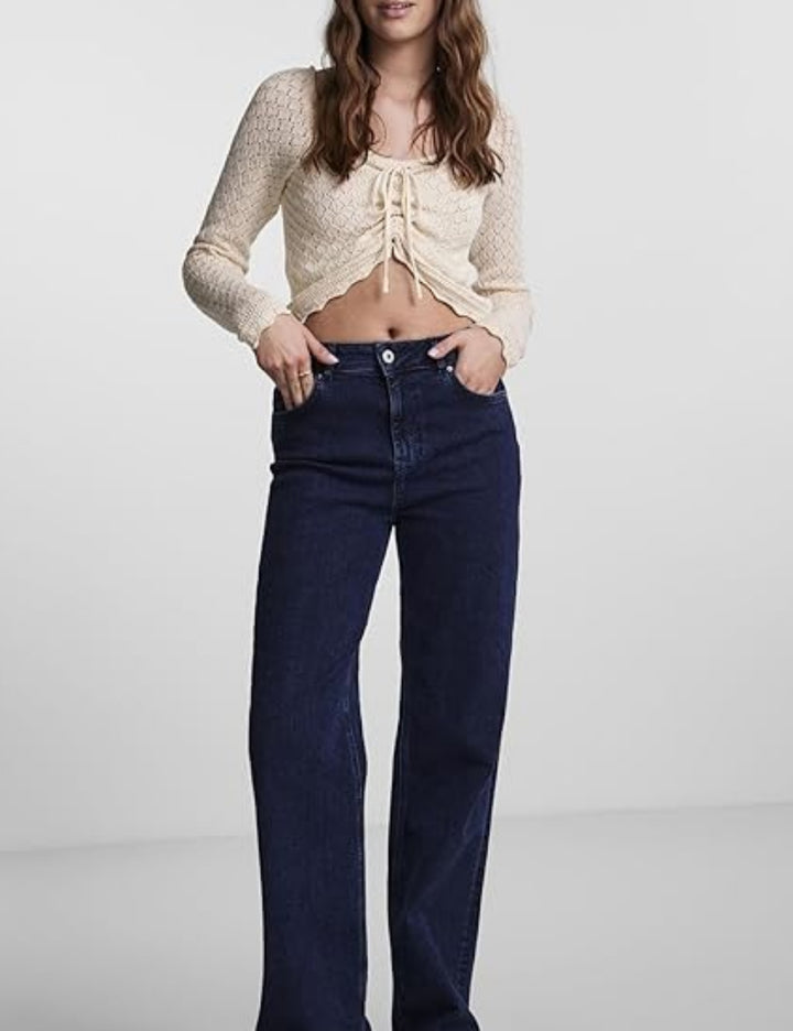 Bluza Pieces, crem