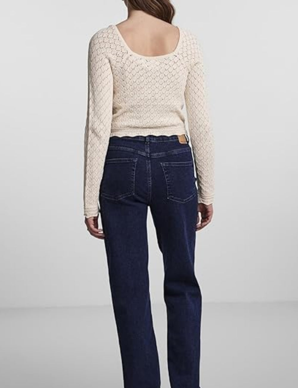 Bluza Pieces, crem