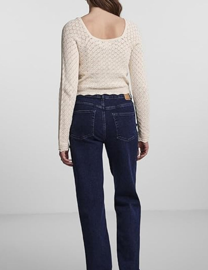 Bluza Pieces, crem