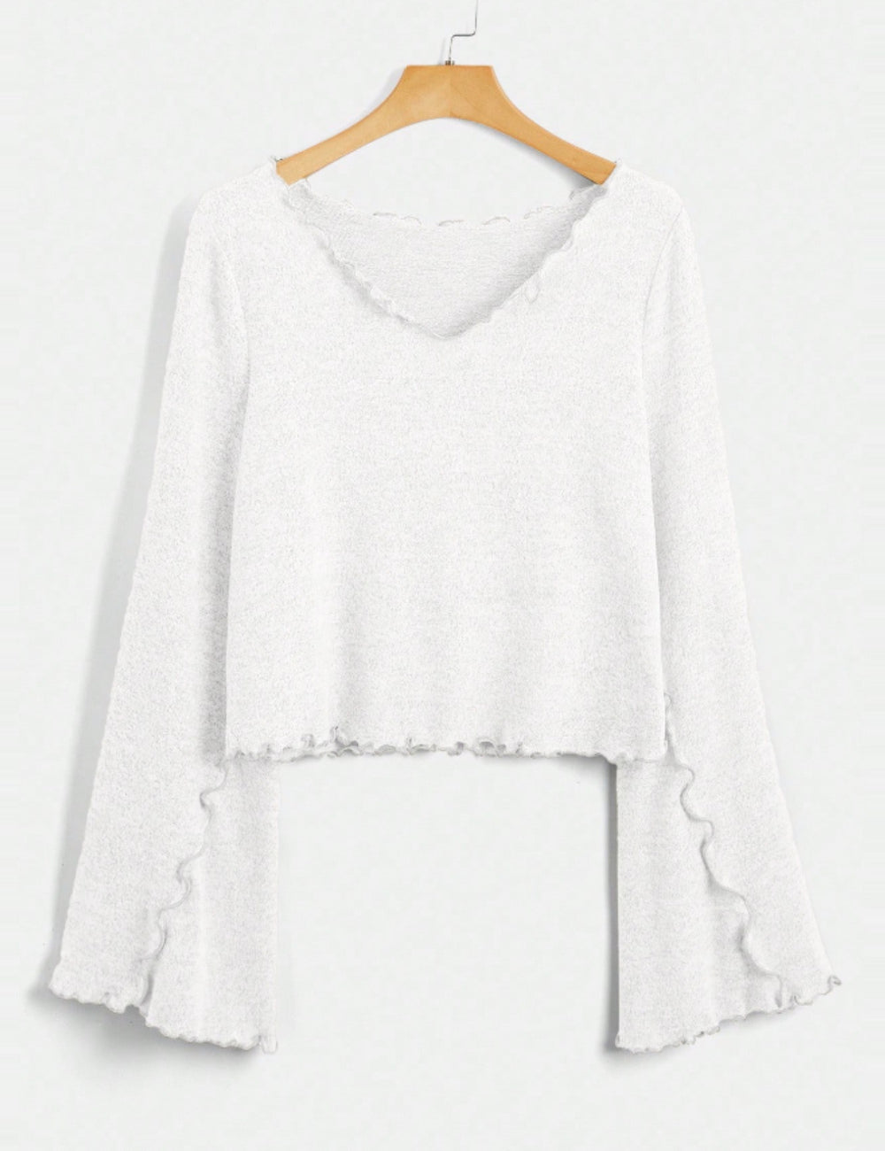 Shein Curve+ blúz, fehér