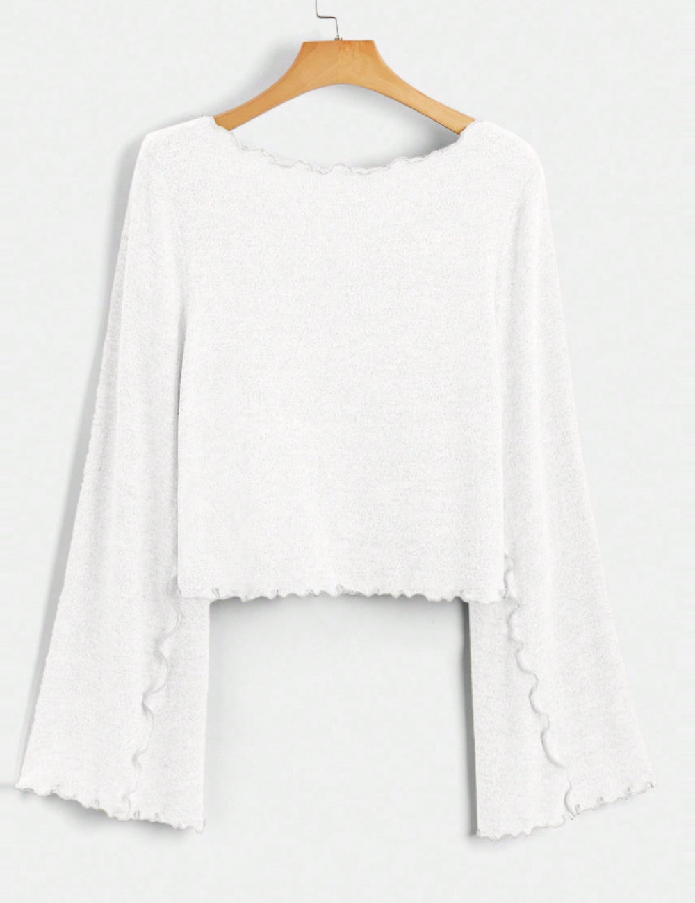 Shein Curve+ blúz, fehér