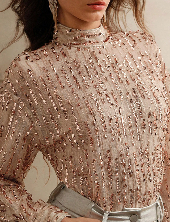 Cămașă SHEIN, bej