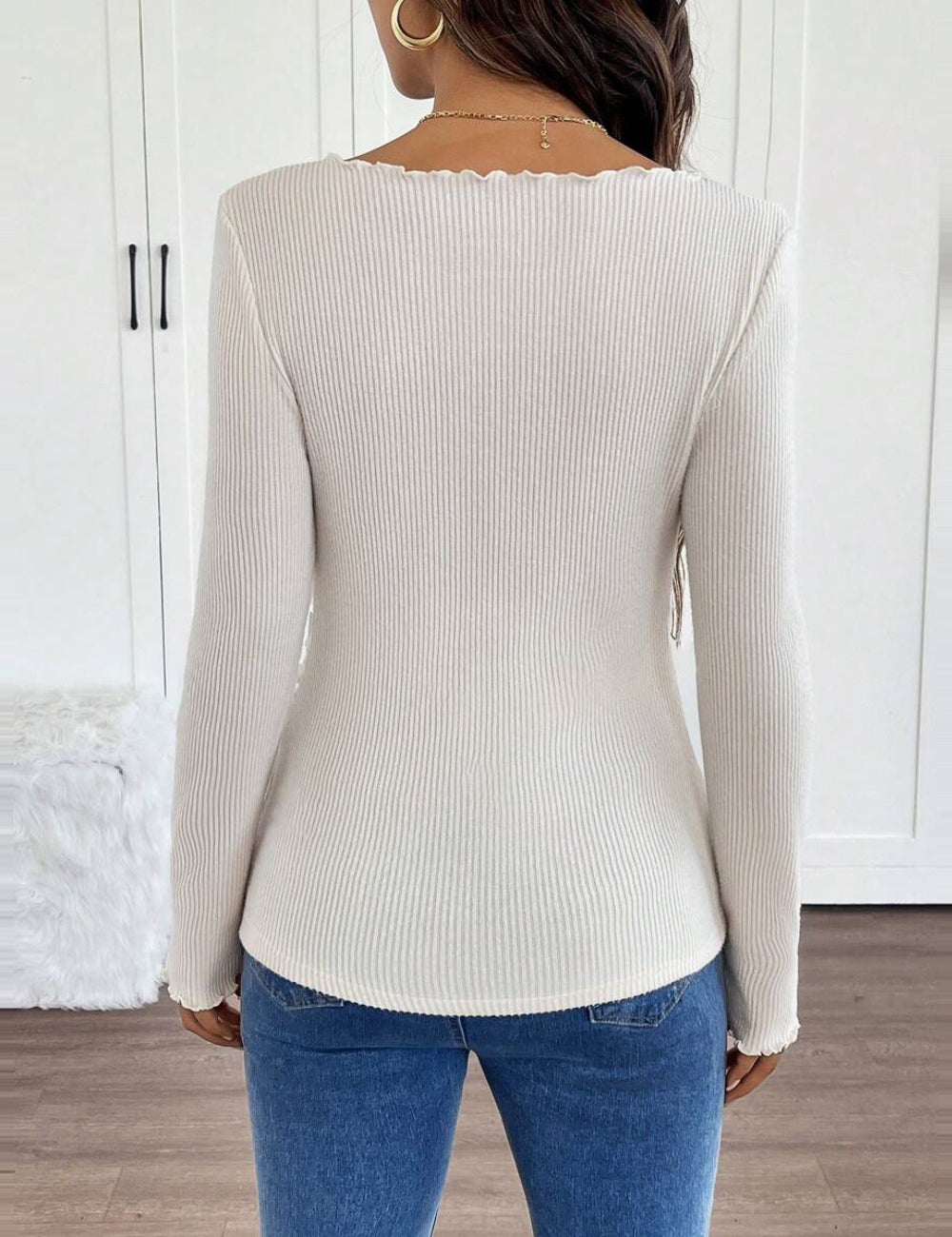 Bluza Shein, crem
