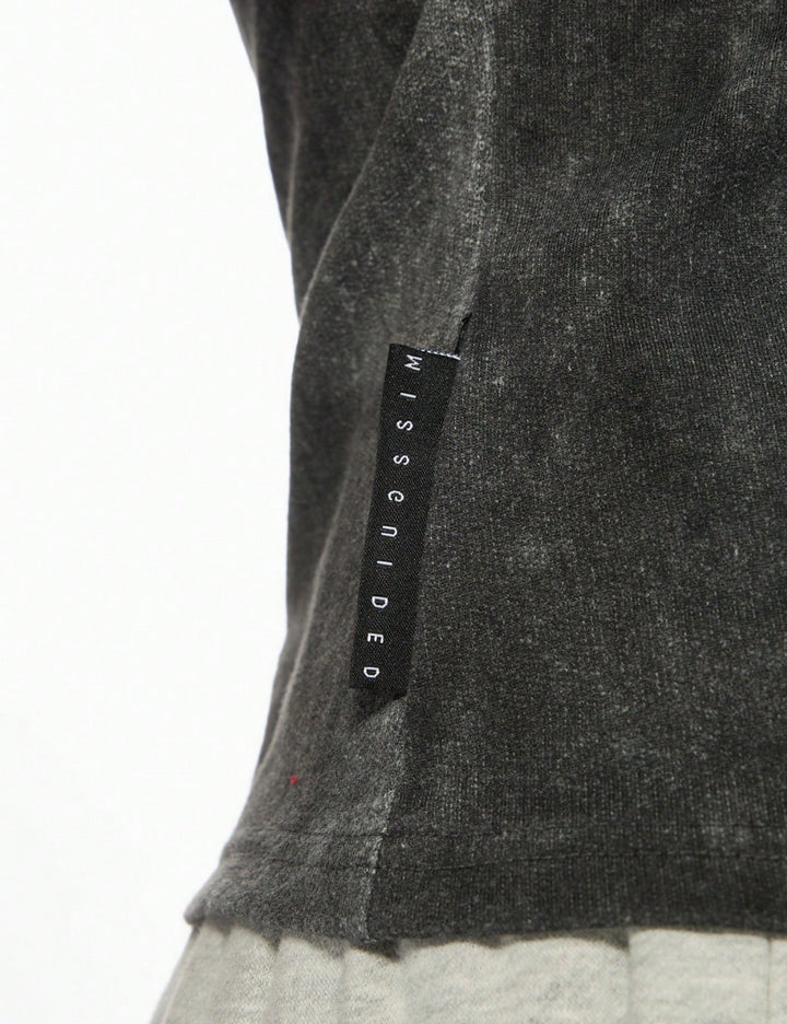 Bluză Shein Missguided, gri