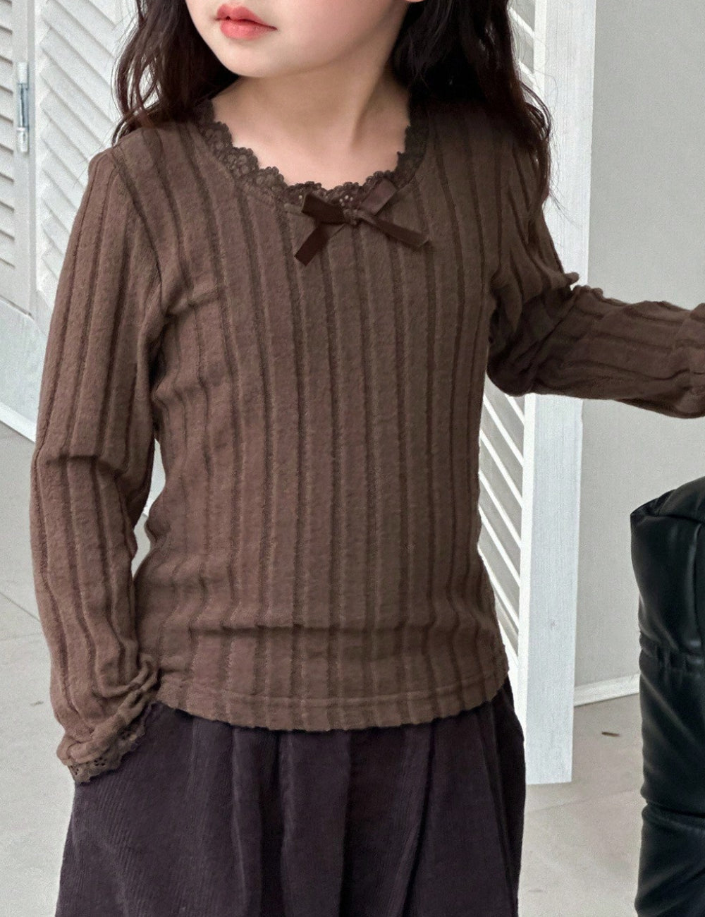 Shein barna blúz