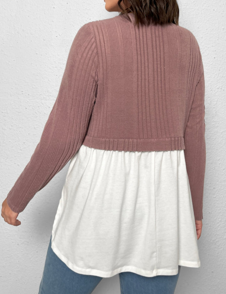 Shein Curve+ blúz, vegyes színek