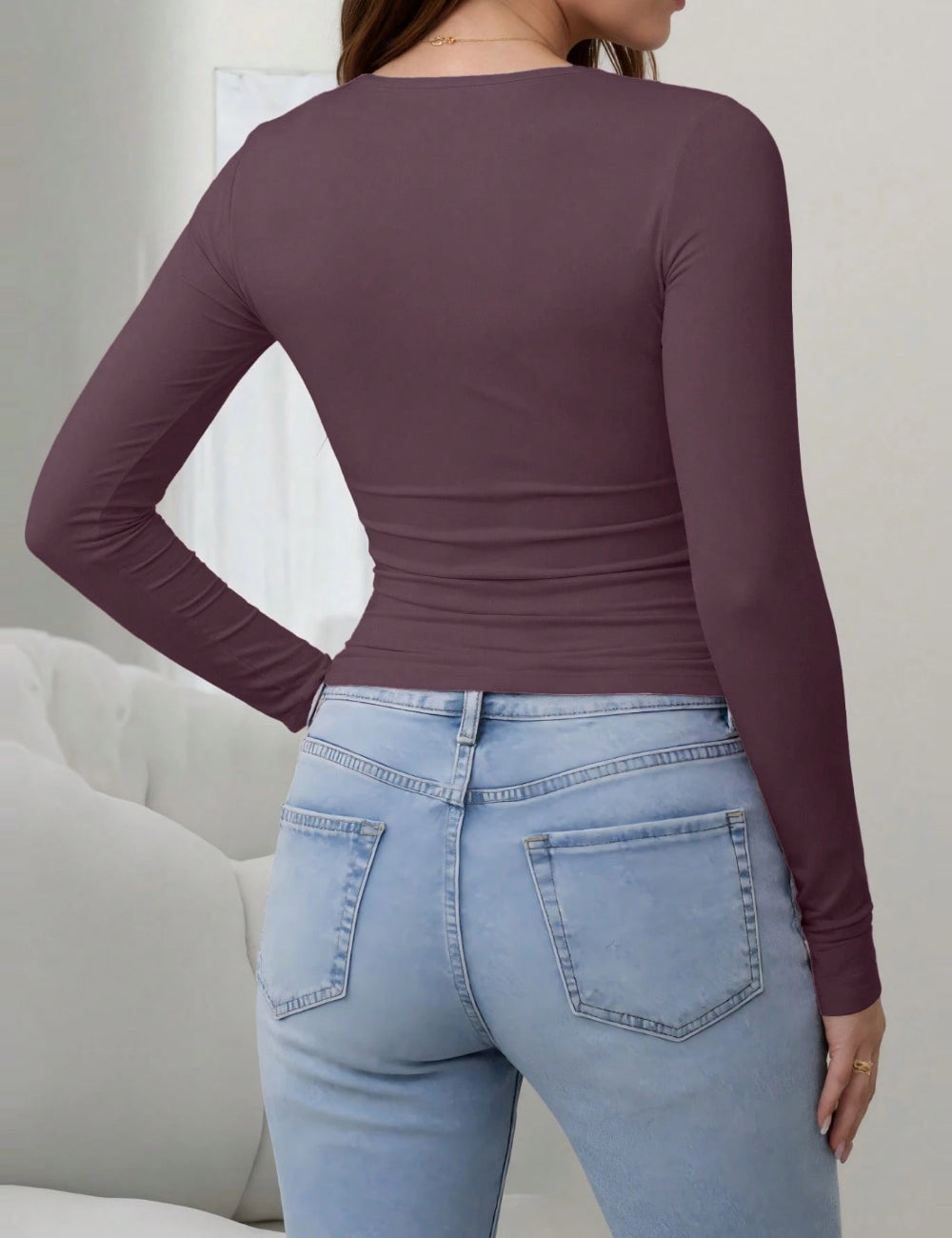 Bluza Shein, mov