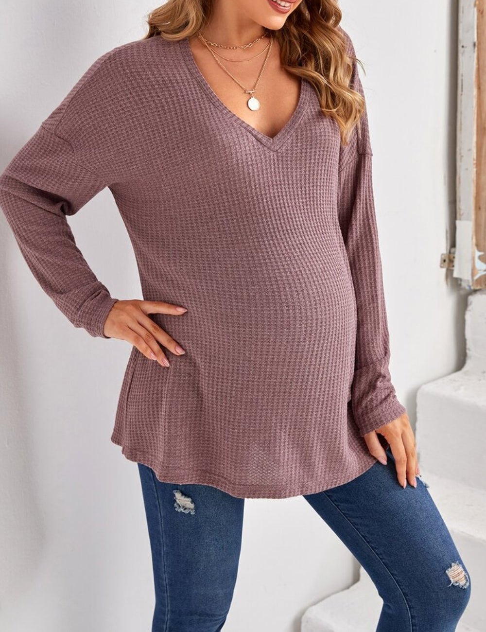 Shein lila blúz