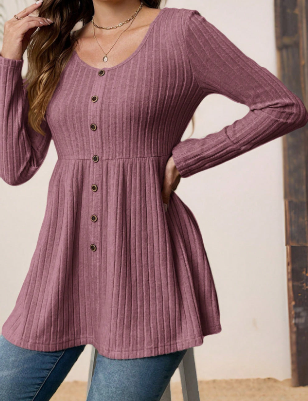 Bluza Shein Emery Rose, mov