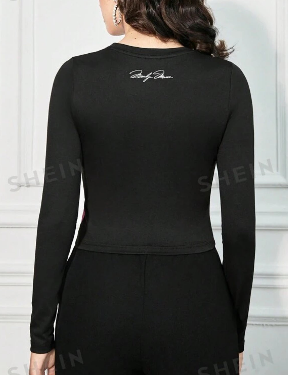 Bluza Shein, negru