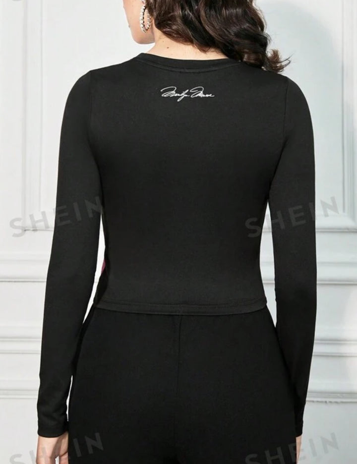 Bluza Shein, negru