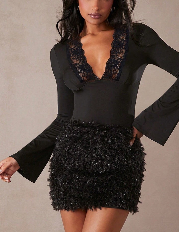 Bluza Shein, negru