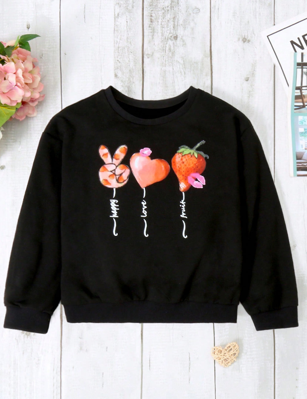 Bluza Shein, negru
