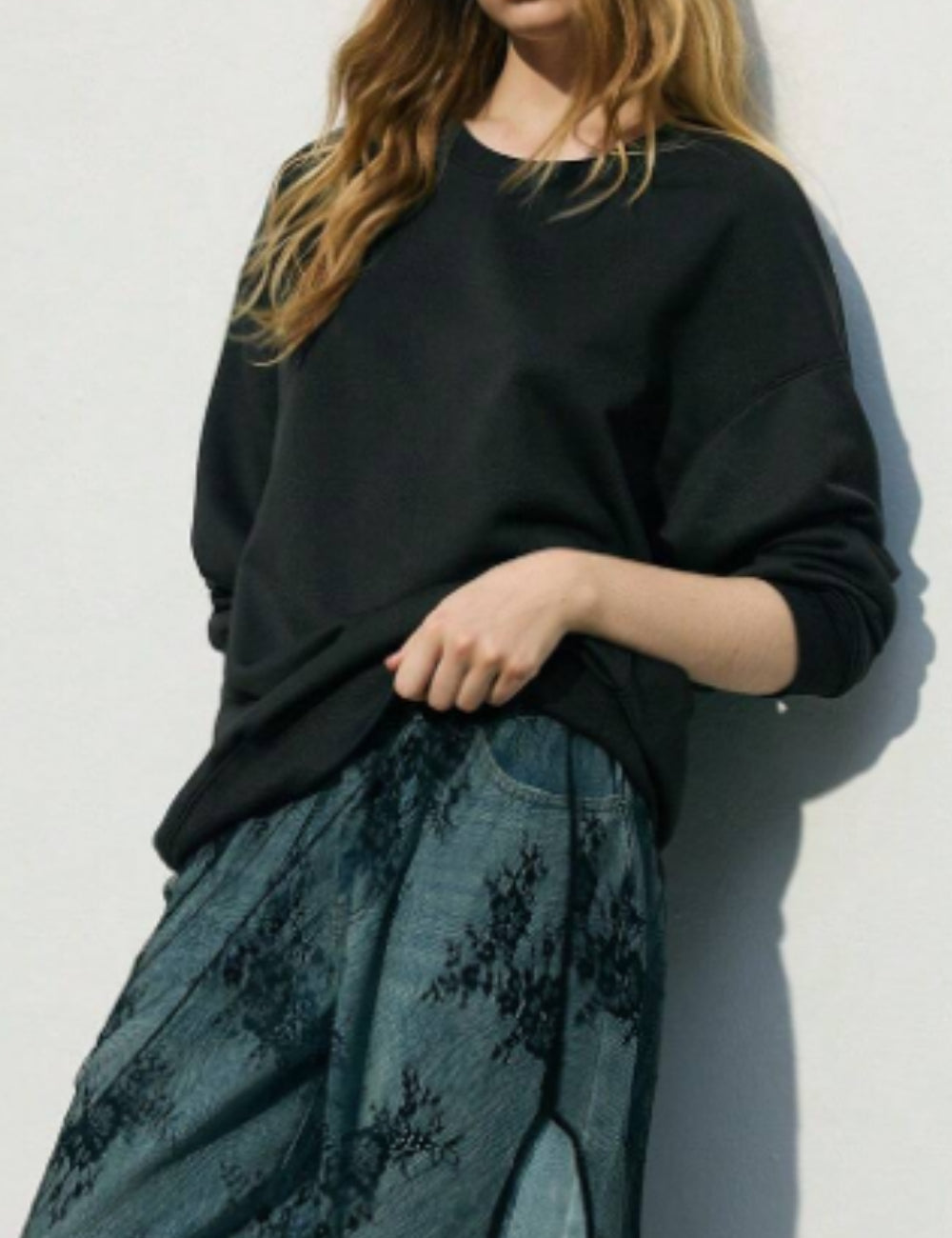 Bluza Shein, negru