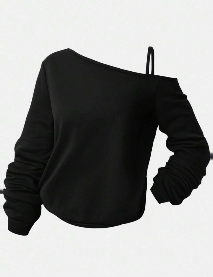 Shein blúz, fekete