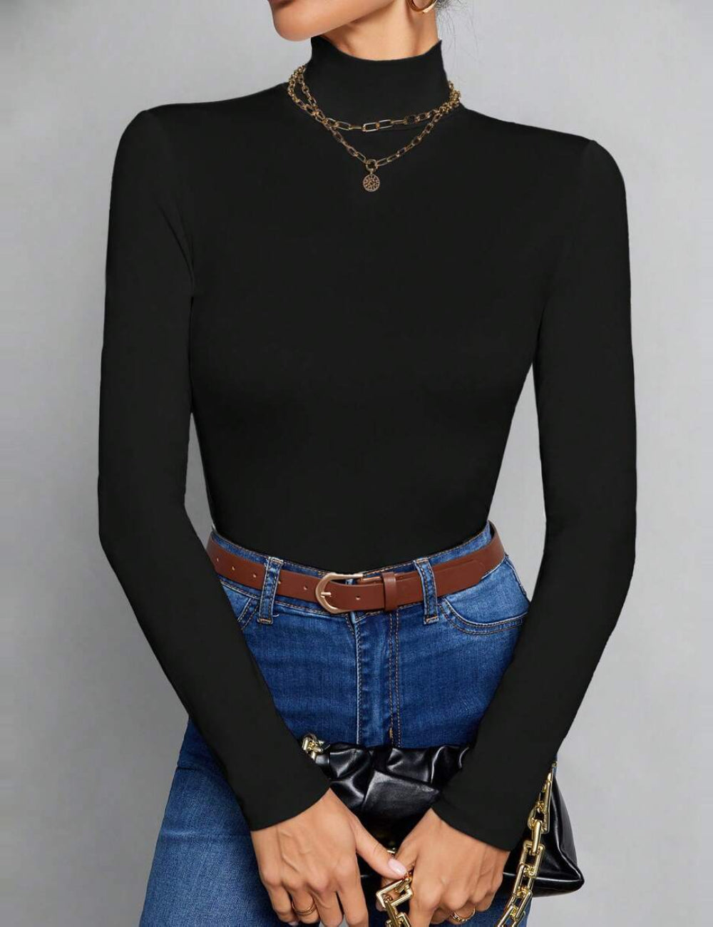 Bluză Shein, negru