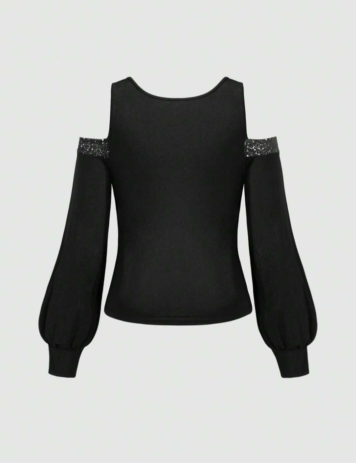 SHEIN blúz, fekete