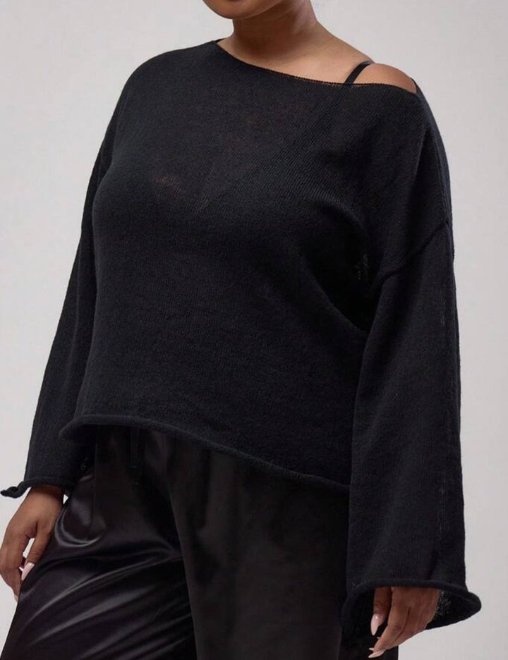 Bluză Shein Curve+, negru