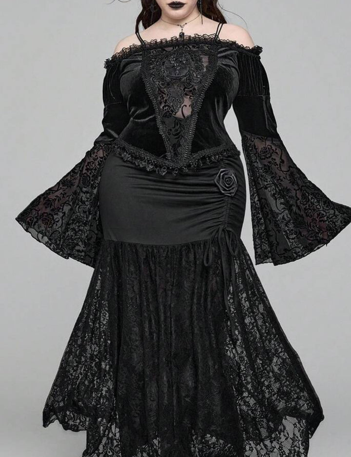 Bluză Shein Curve+, negru