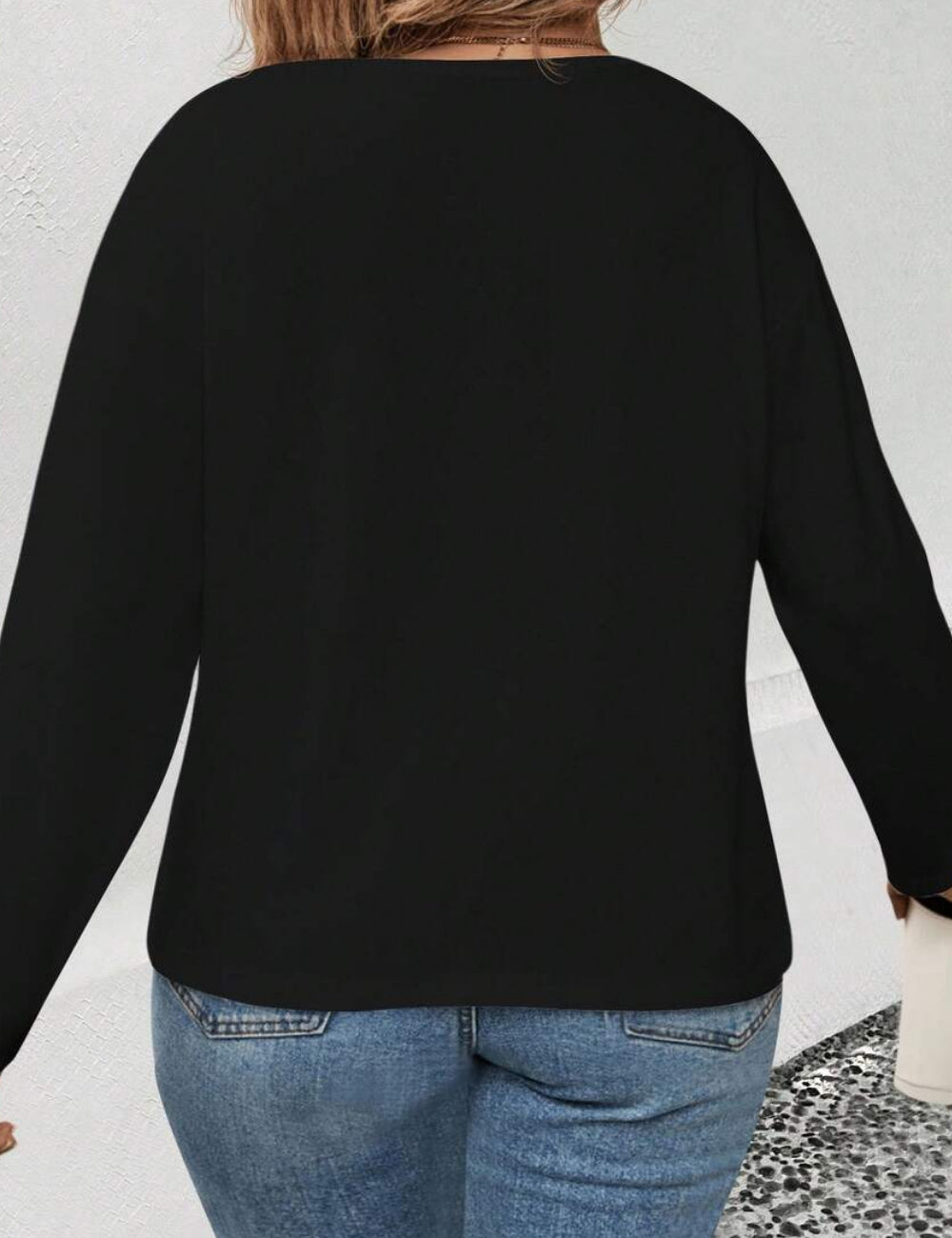 Bluză Shein Curve+, negru