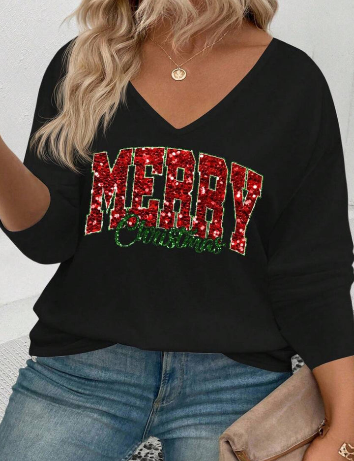 Bluză Shein Curve+, negru
