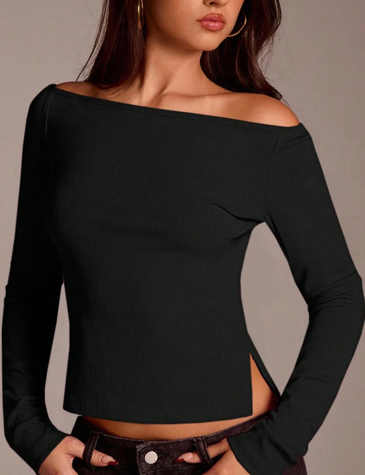Shein blúz, fekete