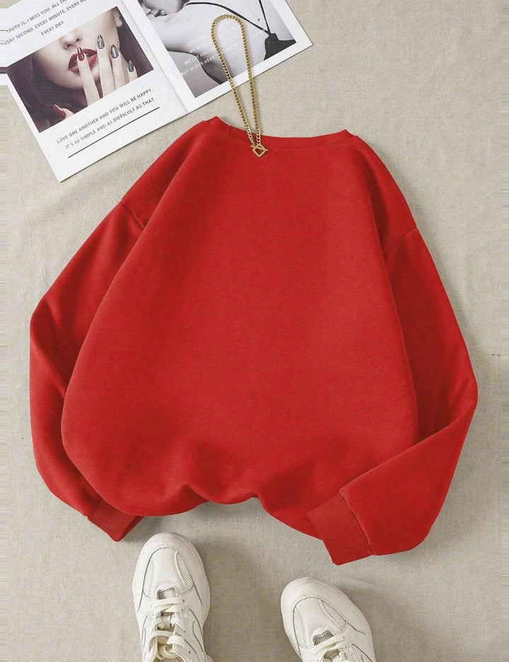 Shein blúz, piros