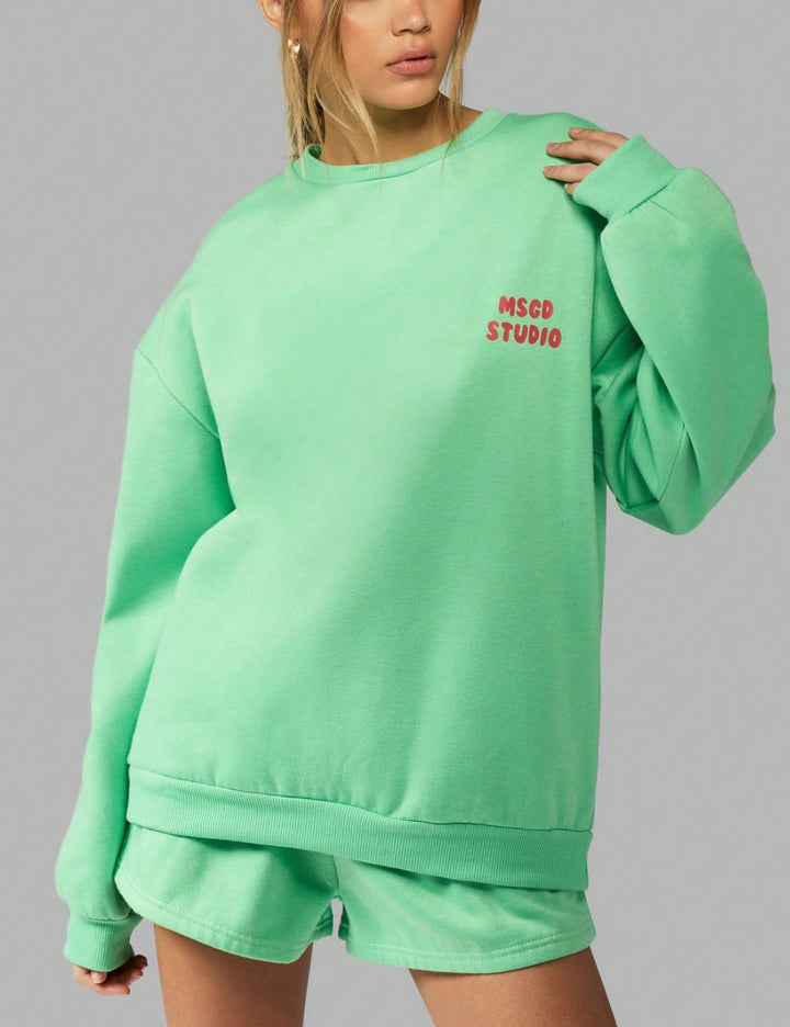 Bluză Shein Missguided, verde