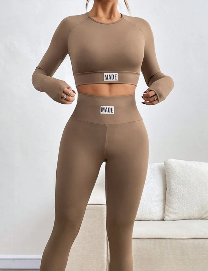 Bluza Sport Shein, maro