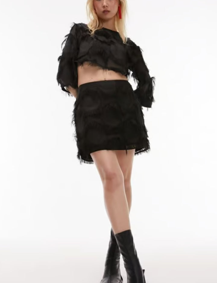Bluza Topshop, negru