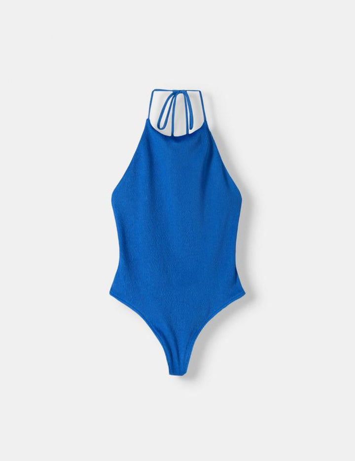 Body Bershka, albastru