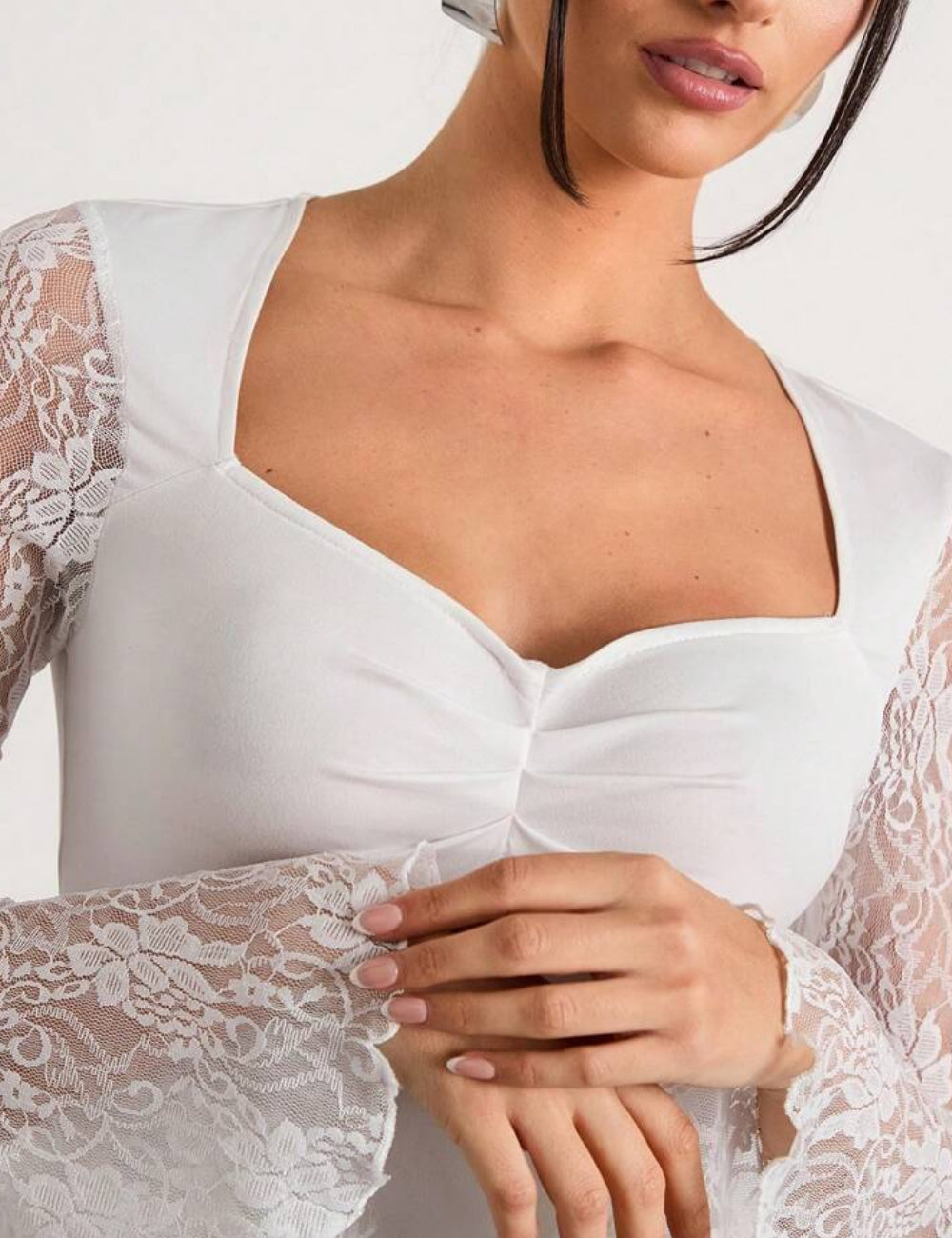 Body Shein, fehér