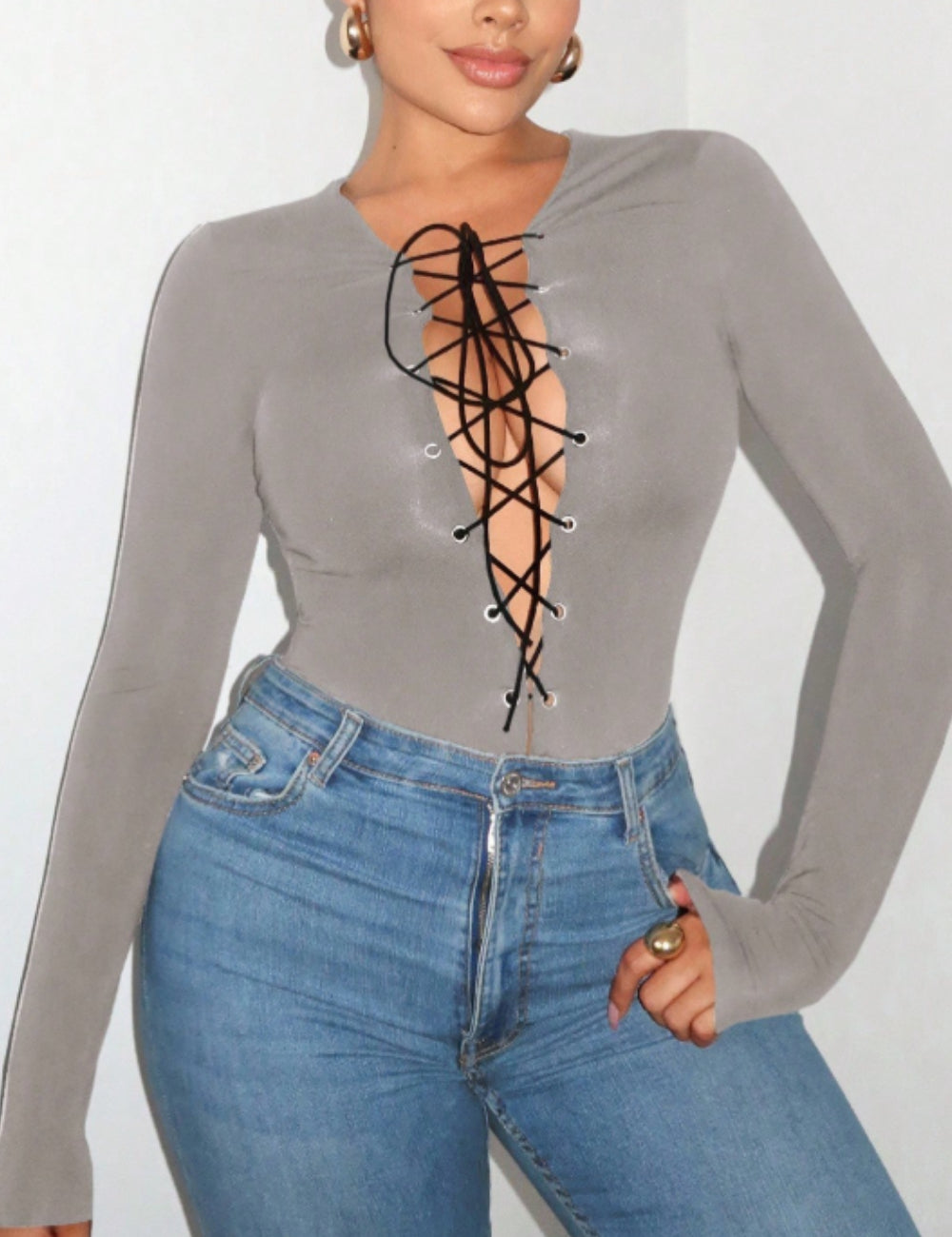 Body SHEIN, gri