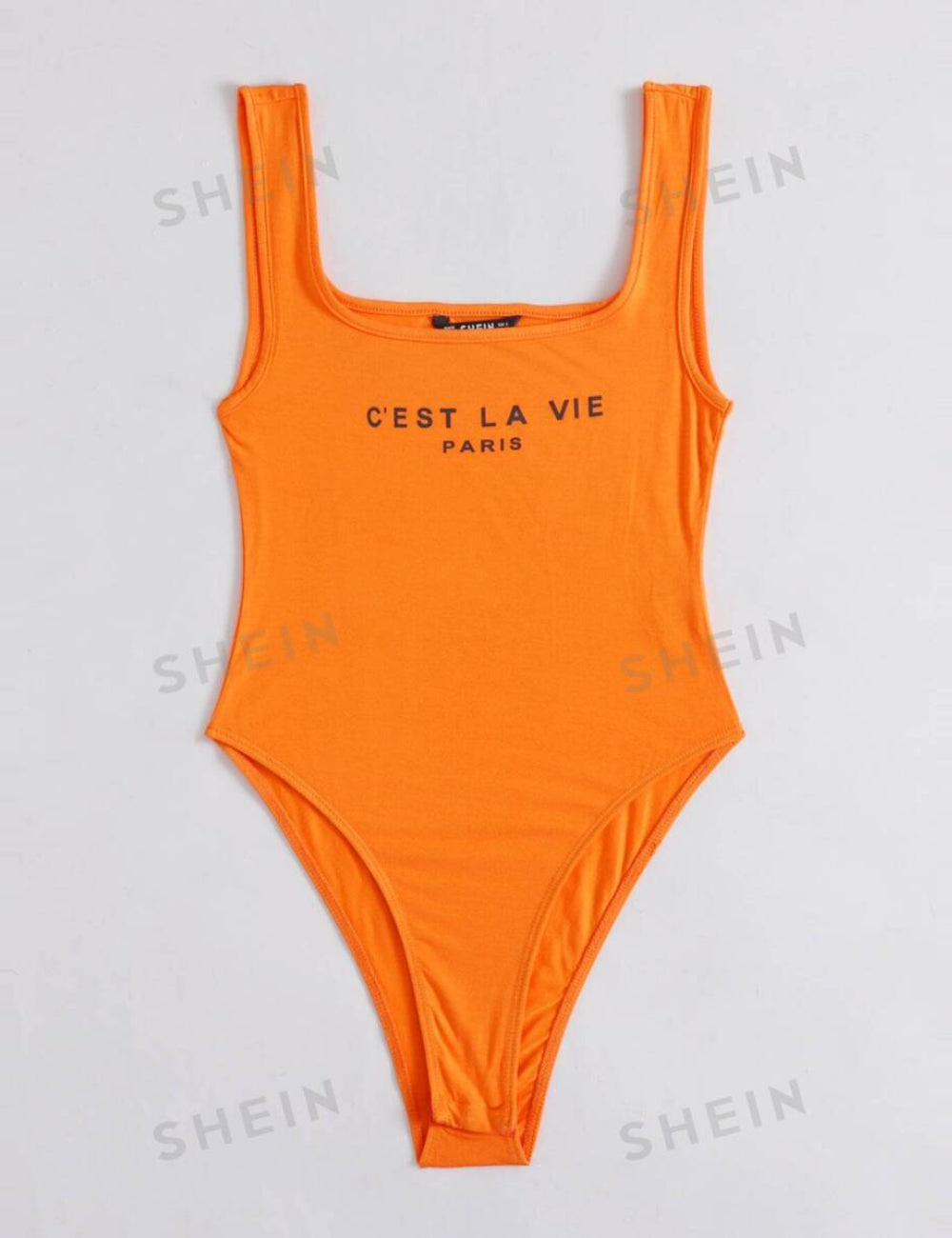 Body SHEIN, portocaliu
