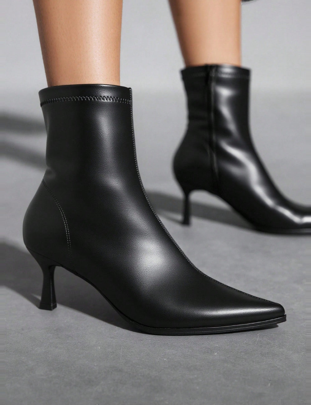 Botine Shein, negru