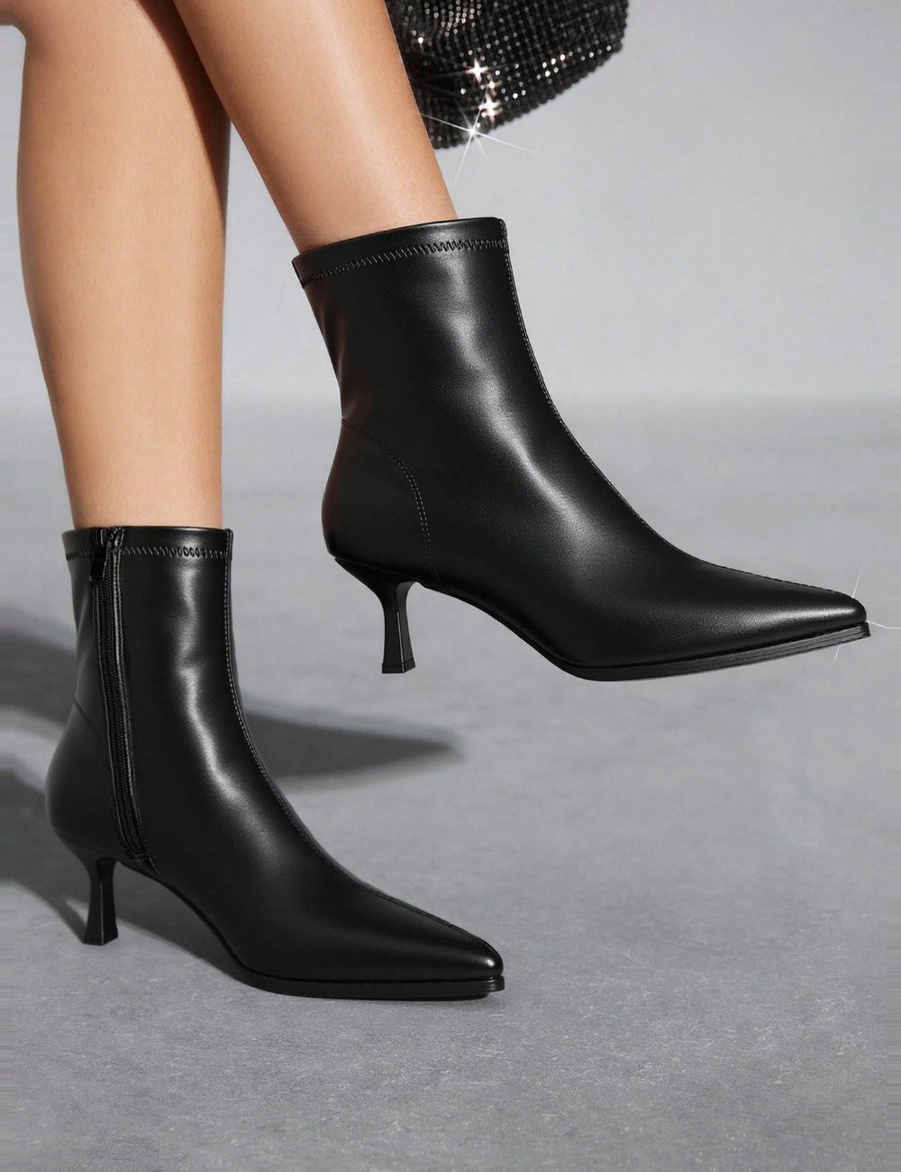 Botine Shein, negru