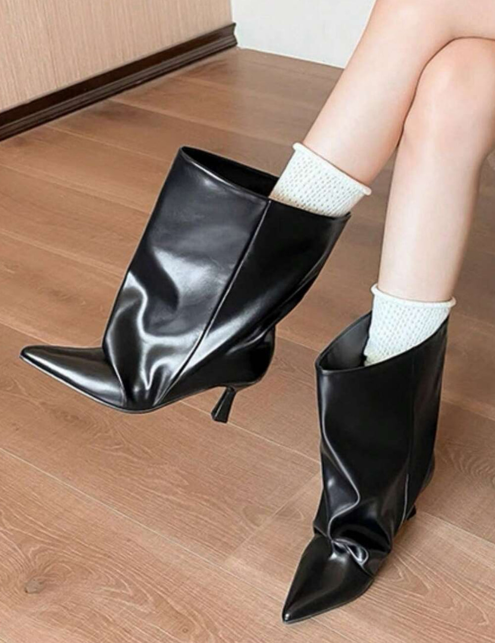 Botine Shein, negru