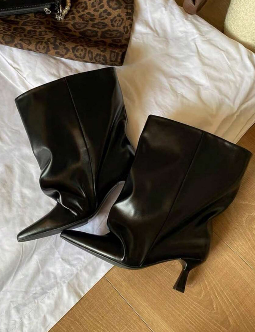 Botine Shein, negru