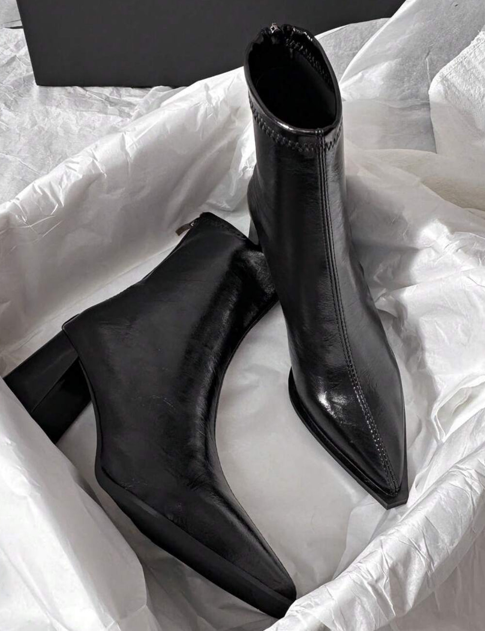 Botine Shein, negru