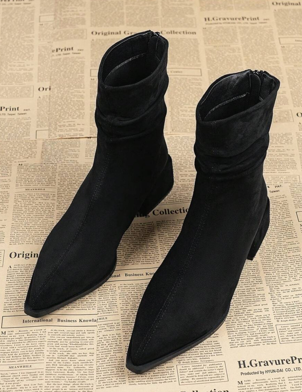 Shein Ankle Boots, Black