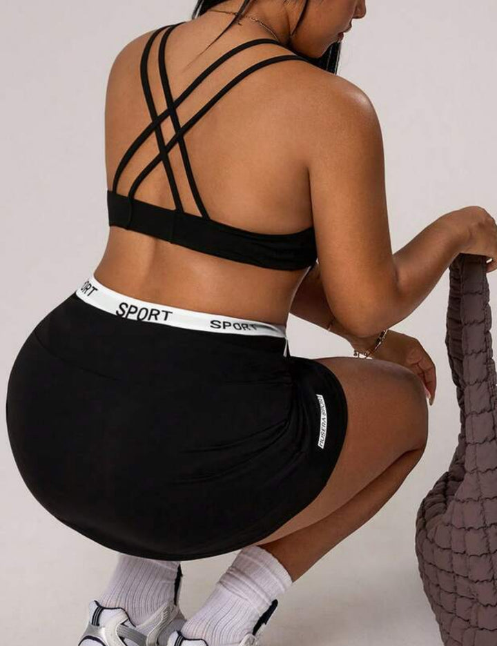 Bustieră Shein Curve+, negru