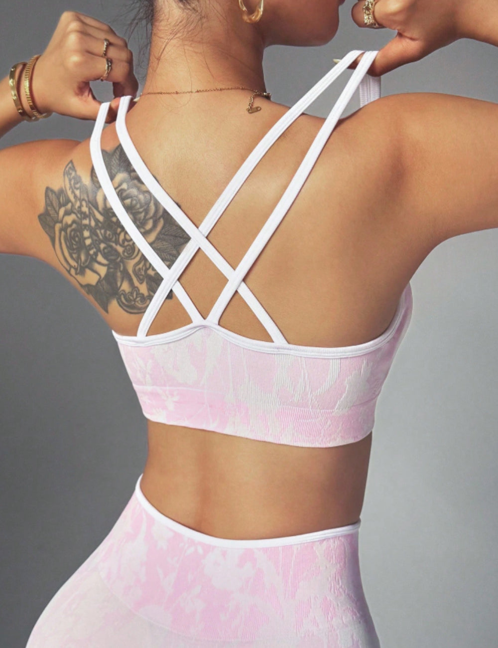 Bustieră sport Shein, mix culori