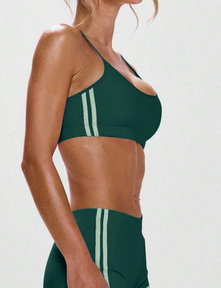 Bustieră sport Shein, verde