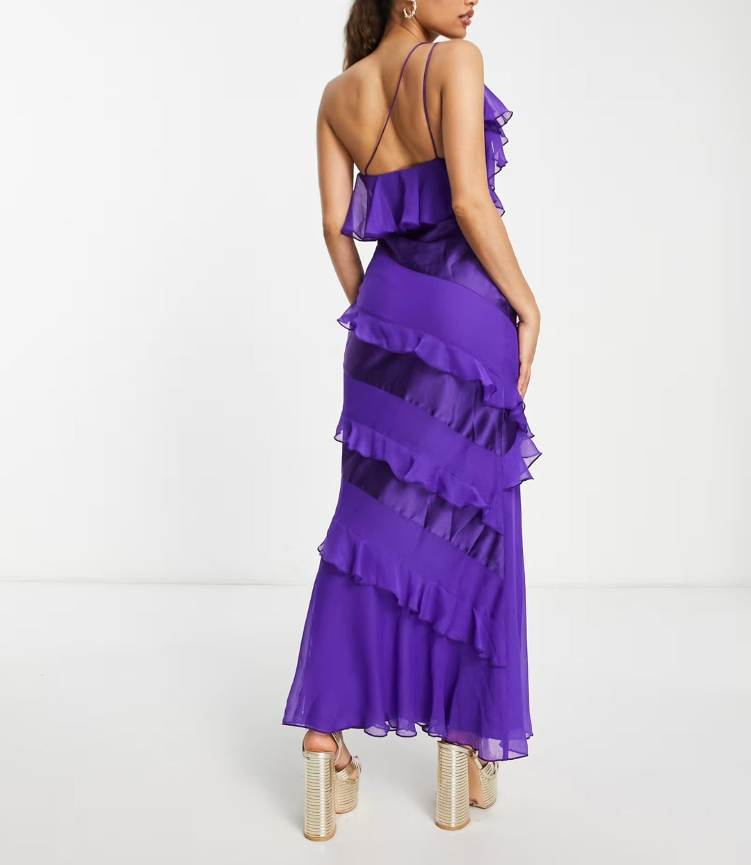 Rochie maxi ASOS, mov