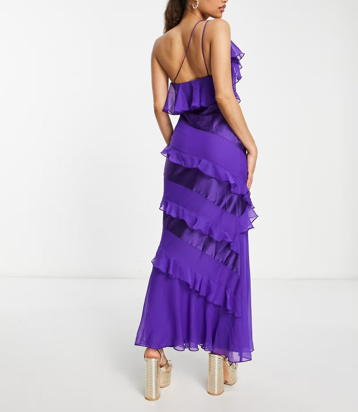 Rochie maxi ASOS, mov