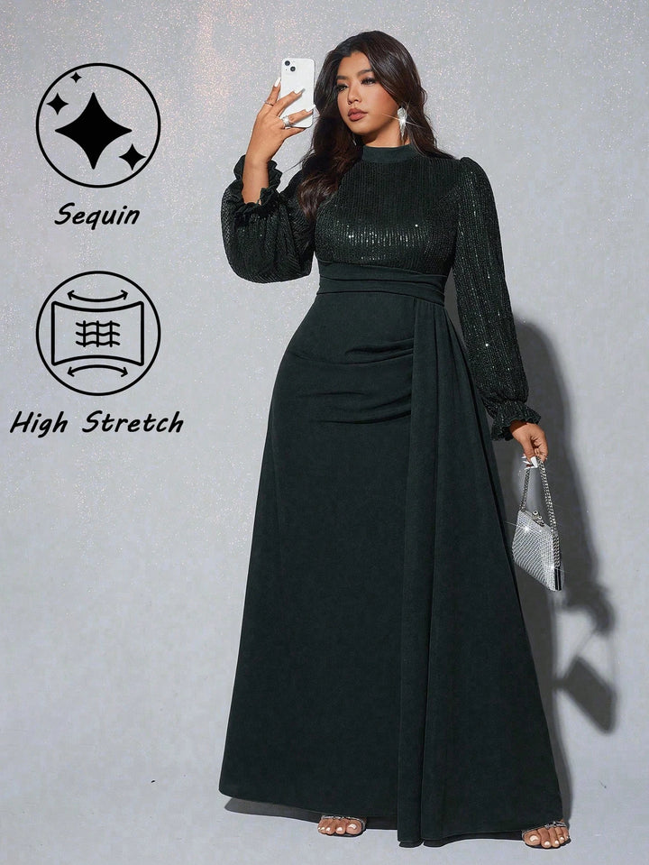 Rochie maxi SHEIN, negru